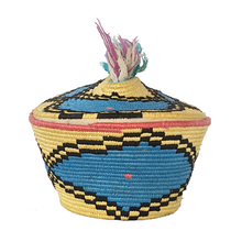 Load image into Gallery viewer, Moroccan Lidded Bread Basket Rissani