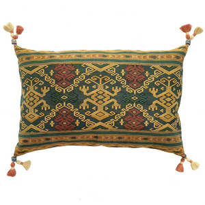 Indonesian Sumba Pahikung Cushion