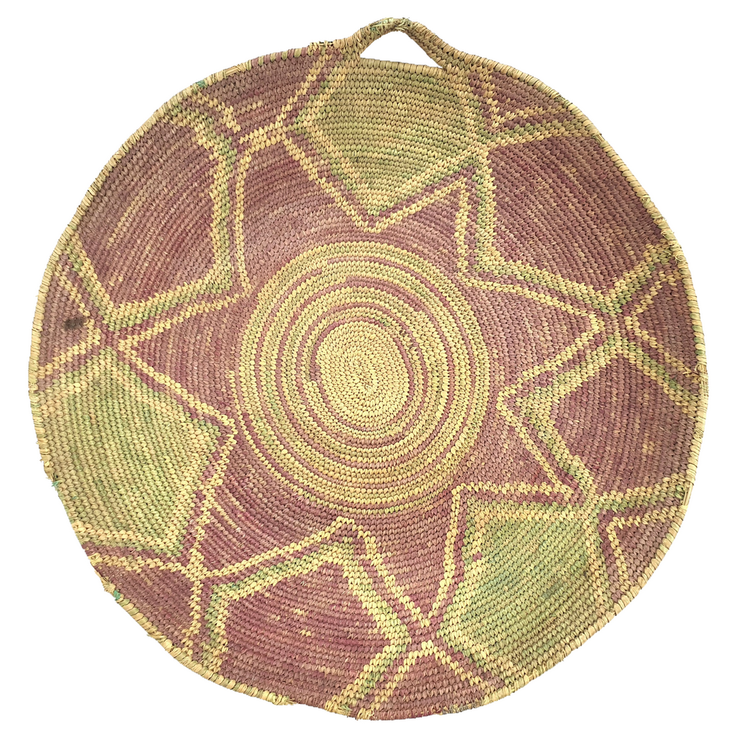 Moroccan Berber Bread Basket Natural