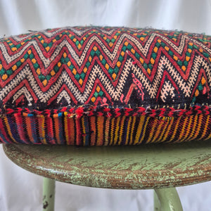 Berber Woven Cushion Zig Zag