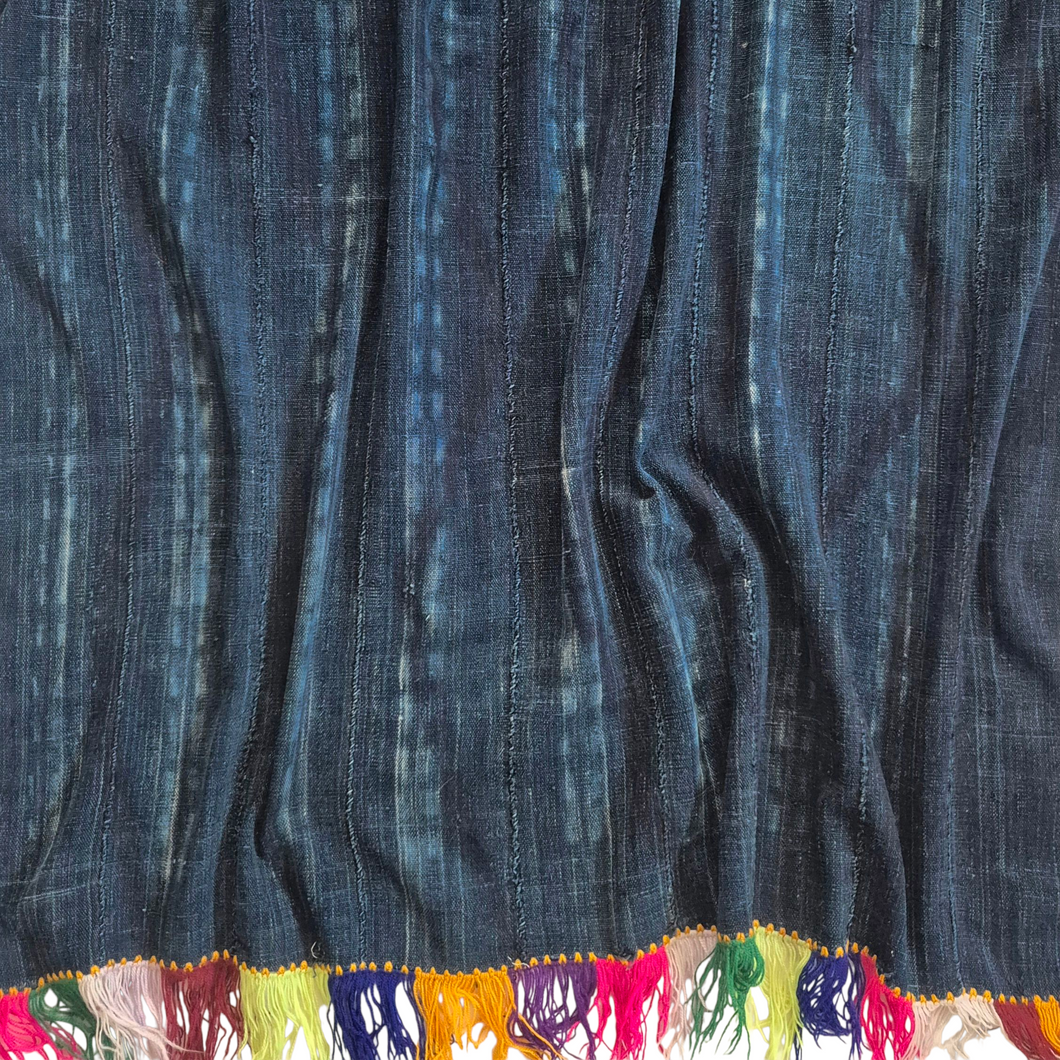 African Mali Indigo Cloth Bunting