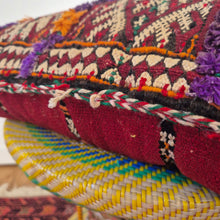 Load image into Gallery viewer, Moroccan Berber Cushion Fringe