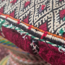 Load image into Gallery viewer, Moroccan Berber Cushion Fringe II