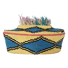 Load image into Gallery viewer, Moroccan Lidded Bread Basket Rissani