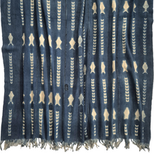 Load image into Gallery viewer, Mali Indigo Cloth Fish