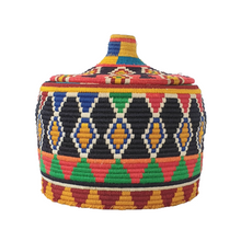 Load image into Gallery viewer, Moroccan Lidded Bread Basket Marrakech