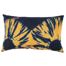 Load image into Gallery viewer, African Baule Cushion Tangerine II