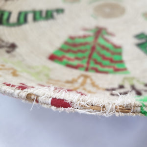 Moroccan Berber Bread Basket Ecru