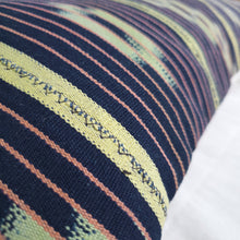 Load image into Gallery viewer, African Baule Cushion Top Stripes