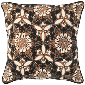 Sogan Batik Cushion Jungle Ceplok